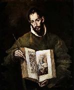 El Greco St Luke Sweden oil painting artist